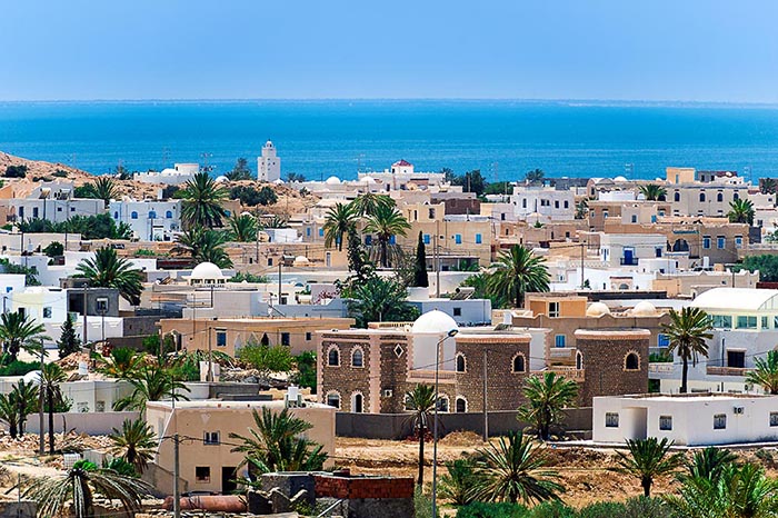 Города на острове Джерба, Тунис